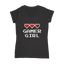 Gamer Girl Video Game ﻿Classic Women's V-Neck T-Shirt