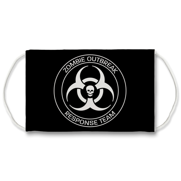 Zombie Outbreak Response Team Sublimation Face Mask