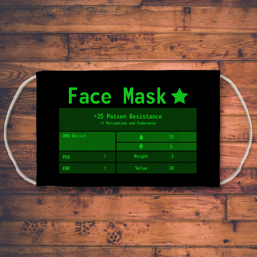 fallout face mask