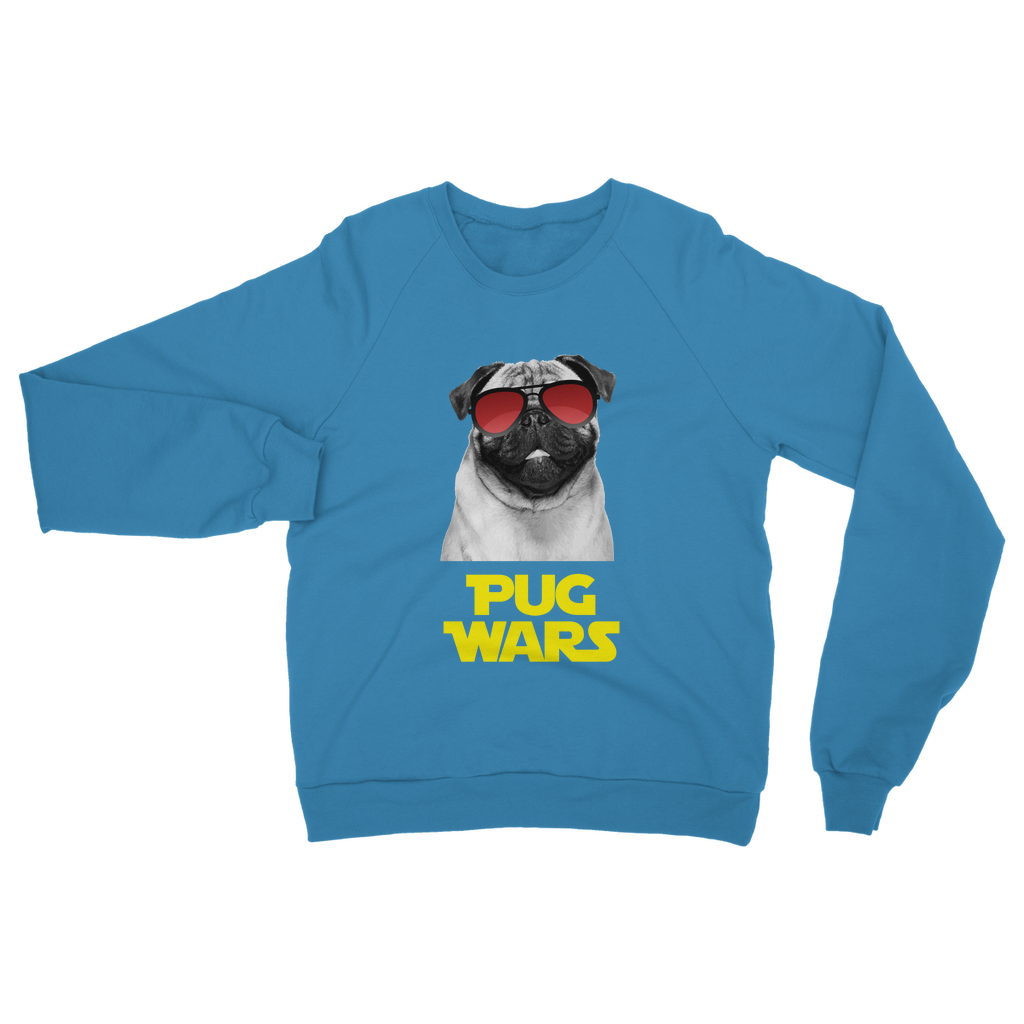Pug Wars Return Of The Pug ﻿Classic Adult Sweatshirt