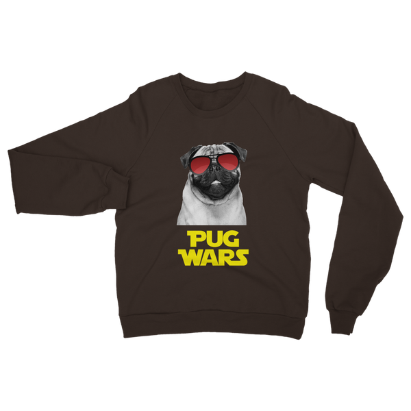 Pug Wars Return Of The Pug ﻿Classic Adult Sweatshirt