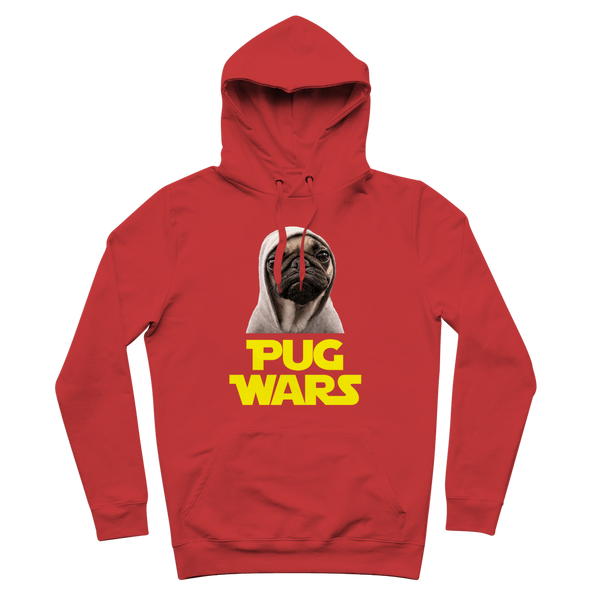 Pug Wars The Last Pug ﻿Premium Adult Hoodie