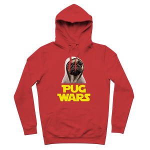 Pug Wars The Last Pug ﻿Premium Adult Hoodie Pug Wars The Last Pug ﻿Premium Adult Hoodie