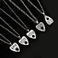 Gothic Ouija Shape Board Pendant Chain Necklace