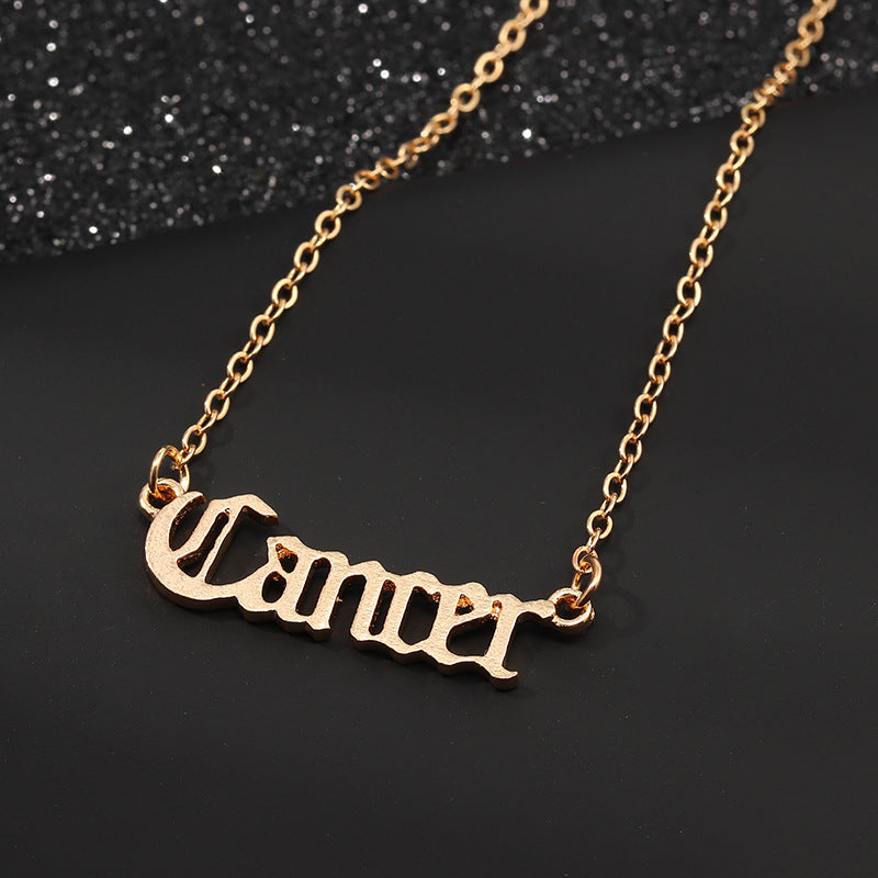 Twelve Constellation Zodiac Star Sign Necklaces