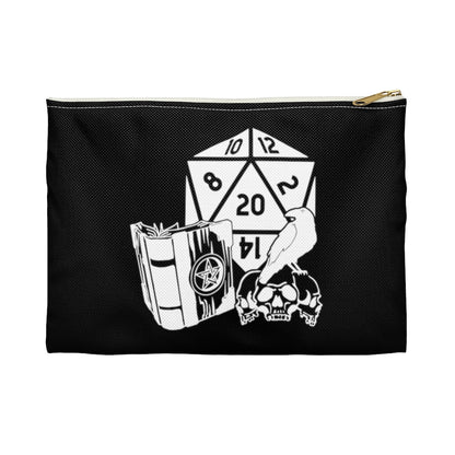 Dice Raven RPG Fantasy Tabletop Gaming Dice Pouch | RPG Accessory Pouch
