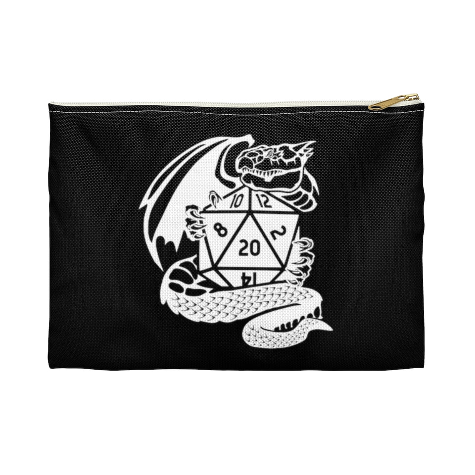 Dragon Fantasy Tabletop Gaming Dice Pouch | RPG Accessory Pouch
