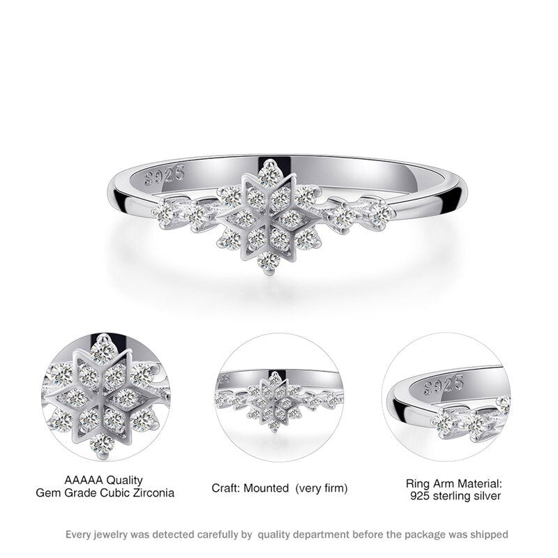 Luxury Snowflake Ring