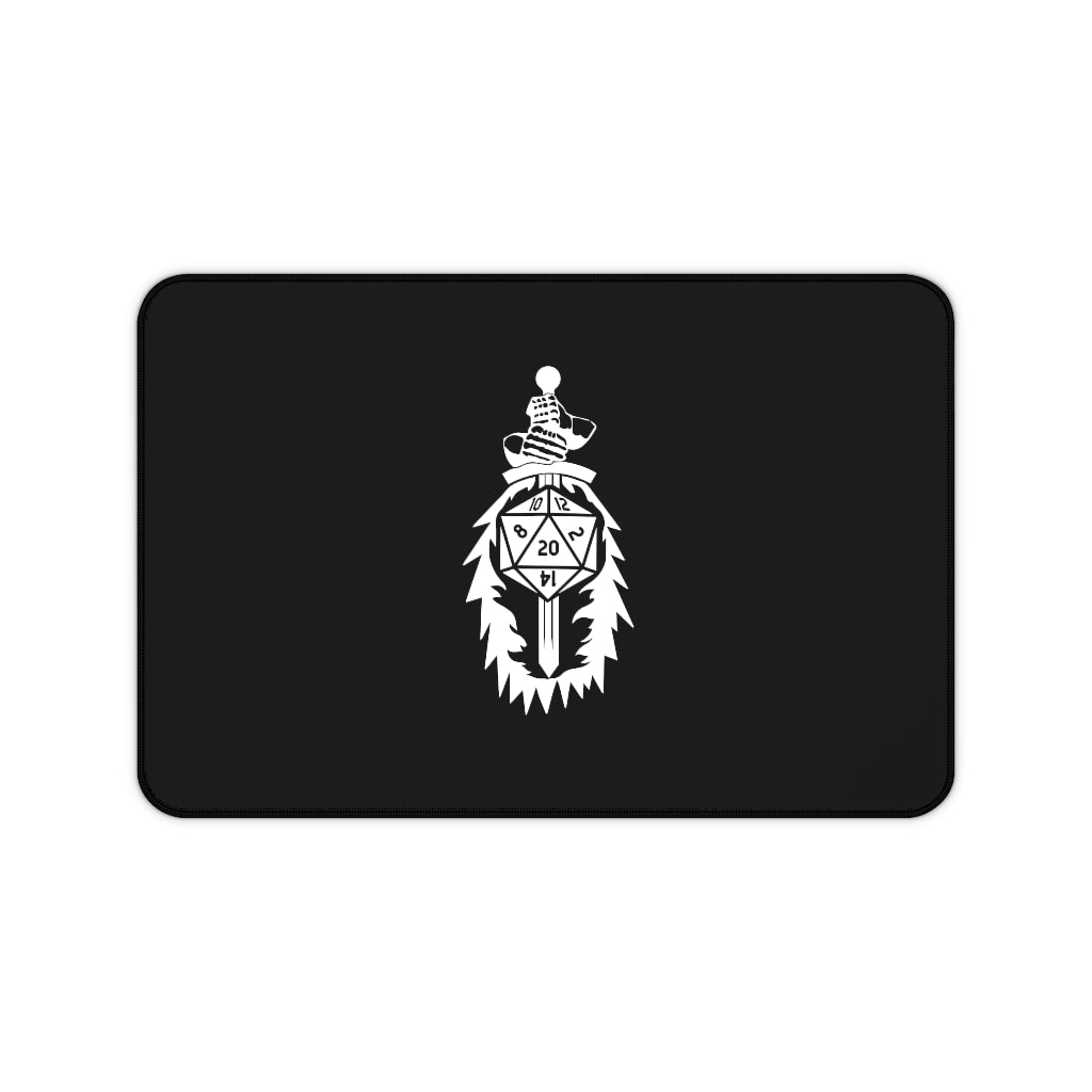 Paladin Fantasy RPG Dice Mouse Pad | Dungeon Master Mouse Mat | Tabletop RPG Mouse Pad | Tabletop Games | RPG Pad | Role Playing Desk Mat Secondary image