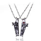 Brass Coffin Locket Poison Box Necklace