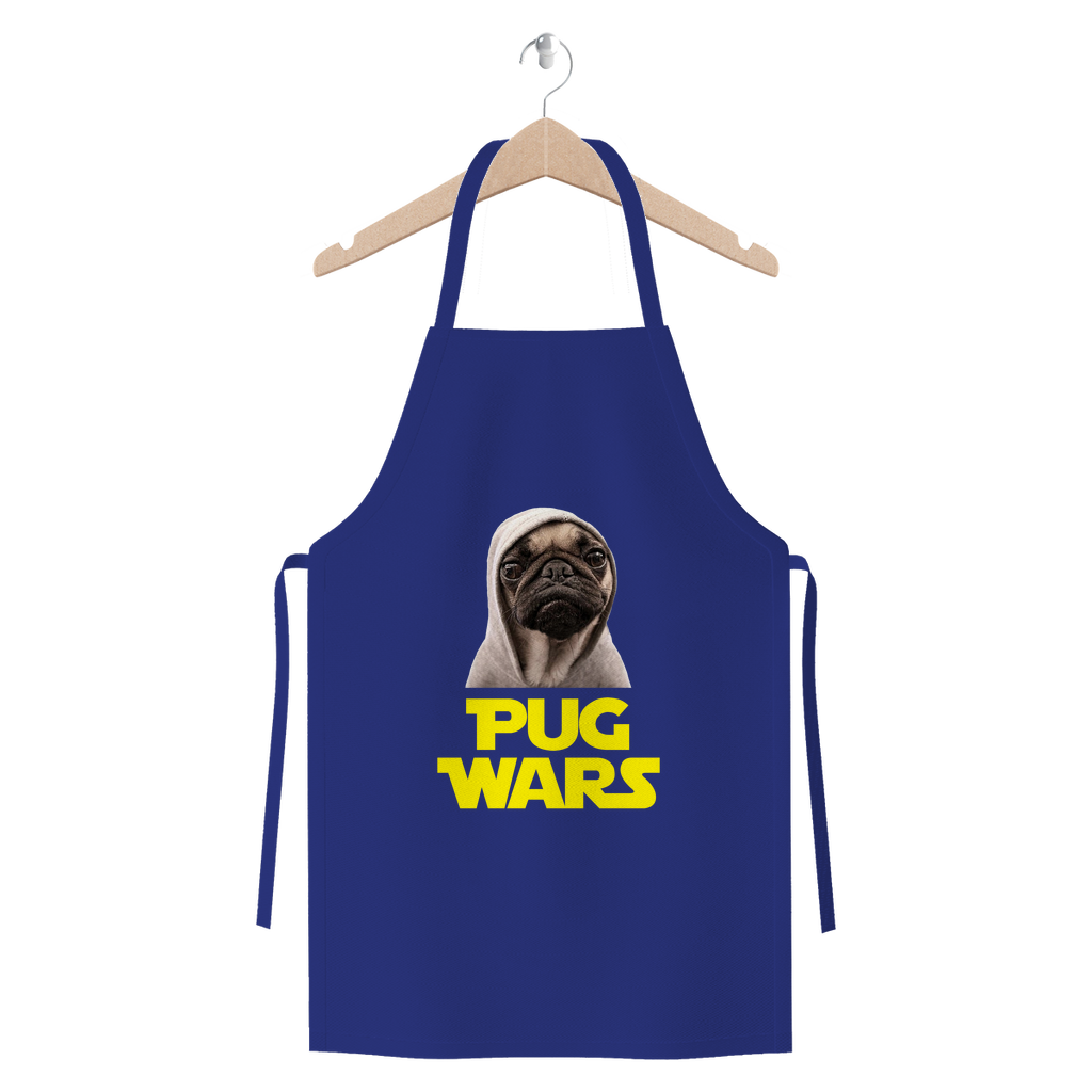 Pug Wars The Last Pug ﻿Premium Jersey Apron