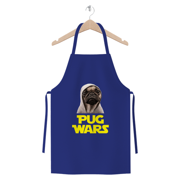 Pug Wars The Last Pug ﻿Premium Jersey Apron