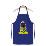 Pug Wars The Last Pug ﻿Premium Jersey Apron Pug Wars The Last Pug ﻿Premium Jersey Apron