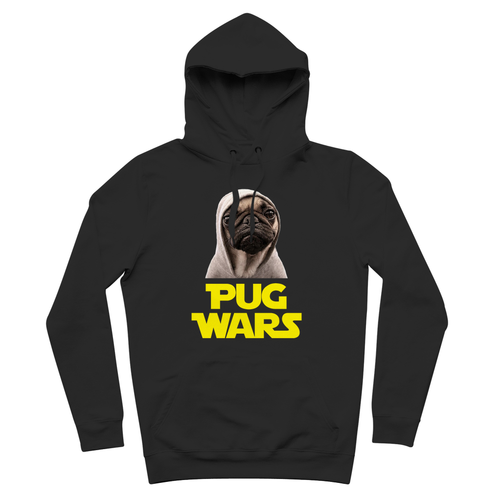 Pug Wars The Last Pug ﻿Premium Adult Hoodie Main image