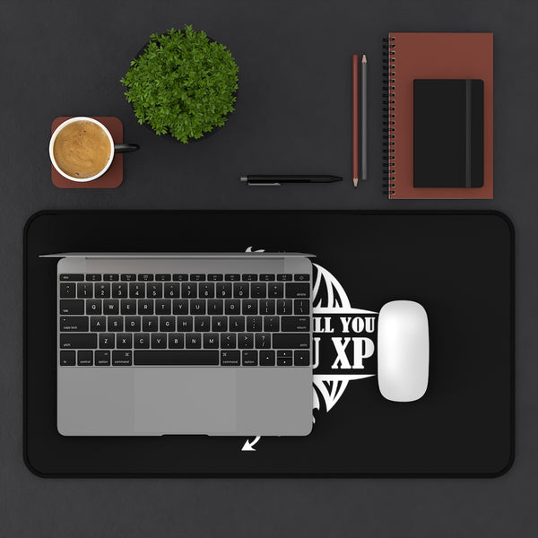 What Doesn't Kill You Gives You XP Fantasy RPG Dice Mouse Pad | Dungeon Master Mouse Mat | Tabletop RPG Mouse Pad | Tabletop Games | RPG Pad | Role Playing Desk Mat