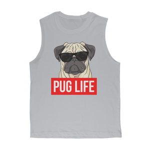 Pug Life - Pug Lover ﻿Premium Adult Muscle Top Pug Life - Pug Lover ﻿Premium Adult Muscle Top