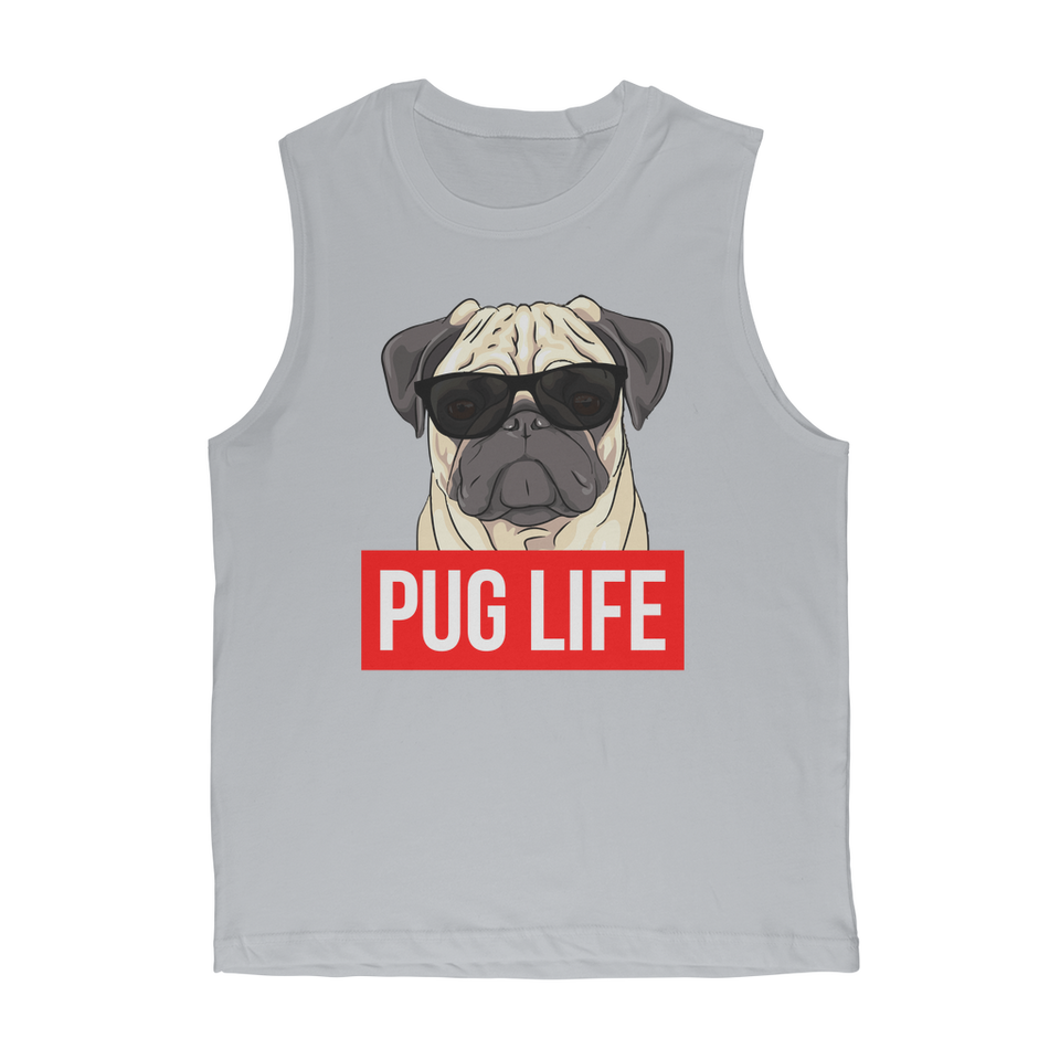 Pug Life - Pug Lover ﻿Premium Adult Muscle Top