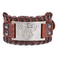 Viking Wolf's Face Bracelet