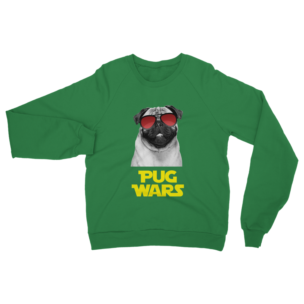 Pug Wars Return Of The Pug ﻿Classic Adult Sweatshirt