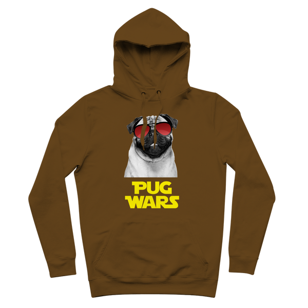 Pug Wars Return Of The Pug ﻿Premium Adult Hoodie