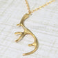 Deer Antler Necklace