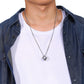 Men's Stainless Steel Necklace Cube Necklace Geometry Puzzle Necklace