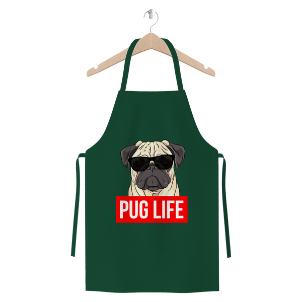 Pug Life - Pug Lover ﻿Premium Jersey Apron