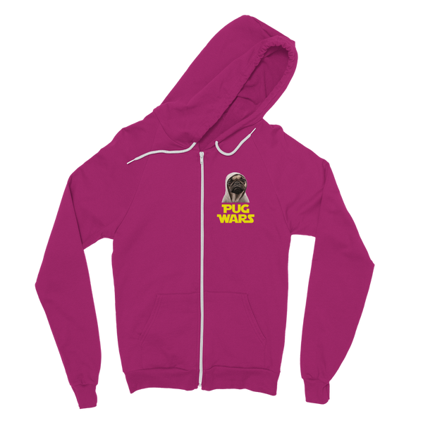 Pug Wars The Last Pug ﻿Classic Adult Zip Hoodie