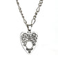 Gothic Ouija Shape Board Pendant Chain Necklace