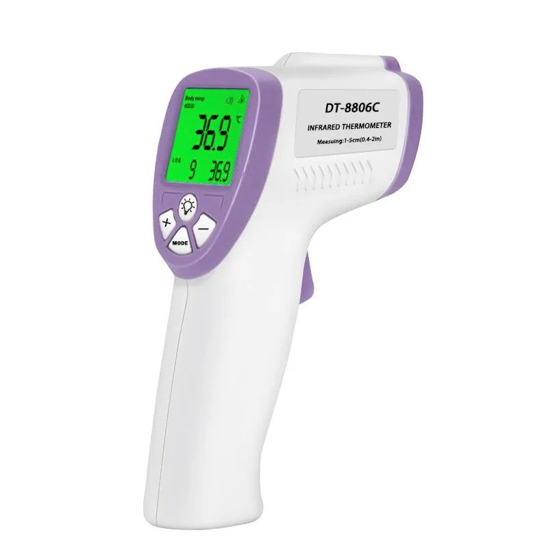 LCD Display Digital Infrared Forehead Electronic Thermometer