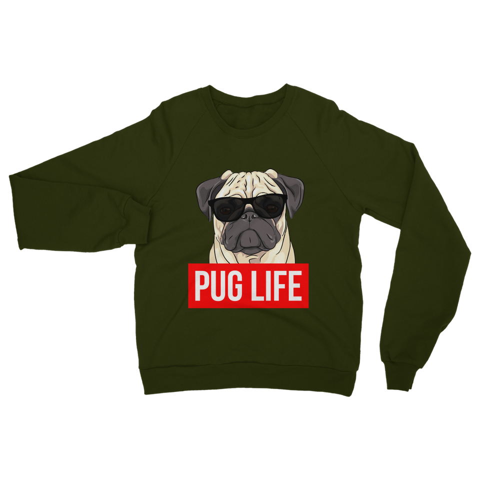 Pug Life - Pug Lover ﻿Classic Adult Sweatshirt