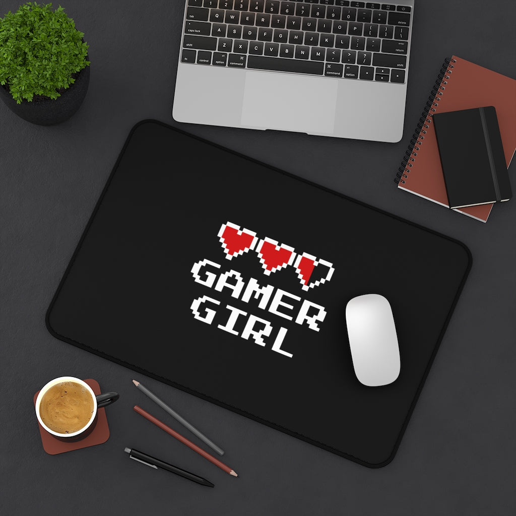 Gamer Girl Gaming RPG Fantasy Desk Mat | Gamer Girl Mouse Mat | Video Game Mouse Pad