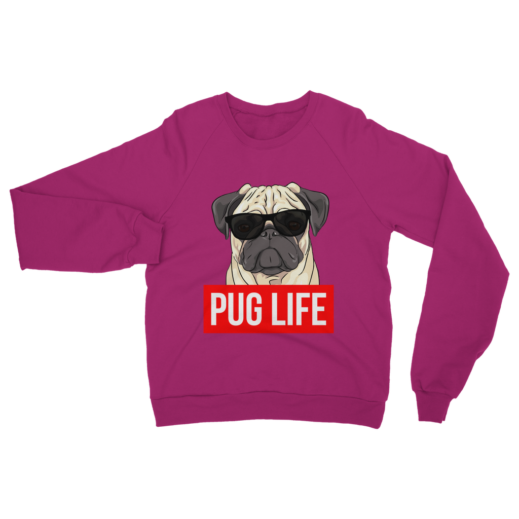 Pug Life - Pug Lover ﻿Classic Adult Sweatshirt