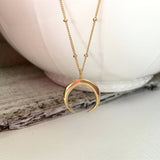 Crescent Moon Necklace Crescent Moon Necklace