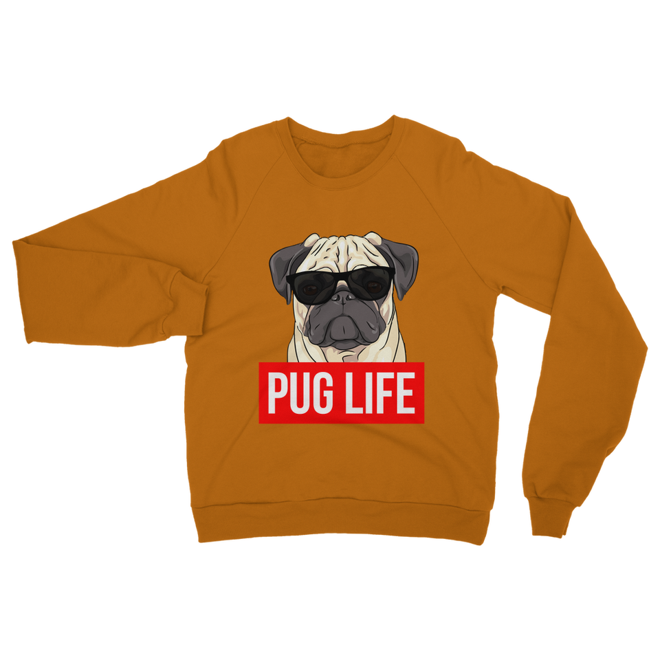 Pug Life - Pug Lover ﻿Classic Adult Sweatshirt
