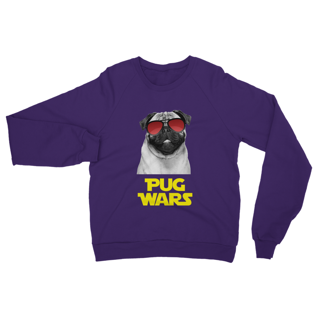 Pug Wars Return Of The Pug ﻿Classic Adult Sweatshirt