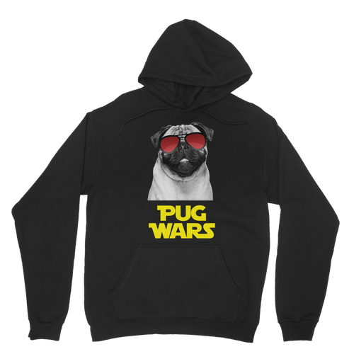 Pug Wars Return Of The Pug ﻿Classic Adult Hoodie