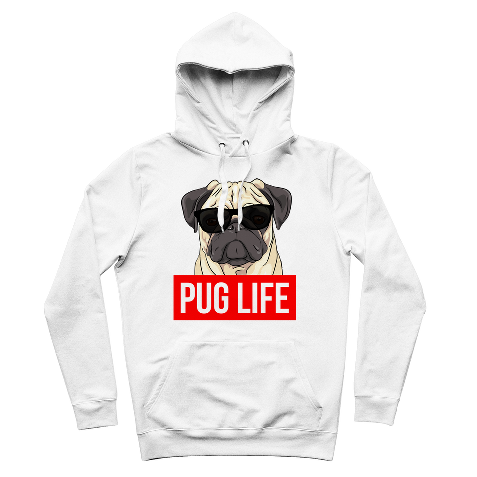 Pug Life - Pug Lover ﻿Premium Adult Hoodie
