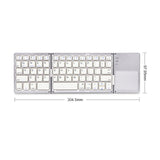 Triple Folding Bluetooth Wireless Keyboard Triple Folding Bluetooth Wireless Keyboard