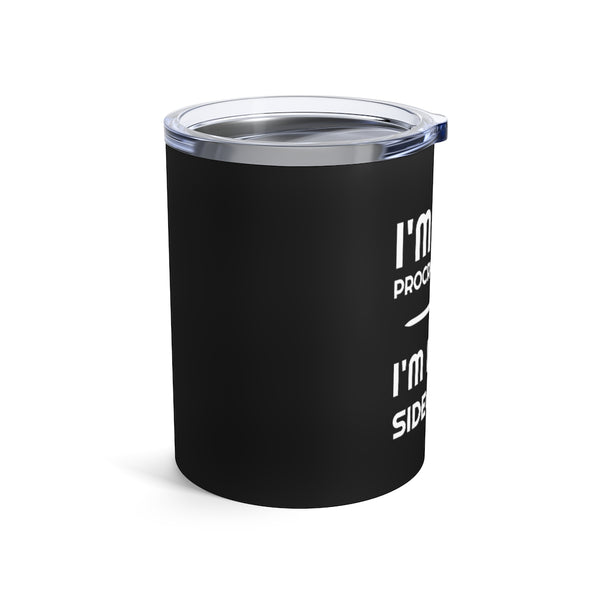 I'm Not Procrastinating I'm Doing Side Quests RPG 10 oz. Black Mug | Fantasy Gamer Gifts For Men Tumbler | RPG Gaming Tumbler 10oz