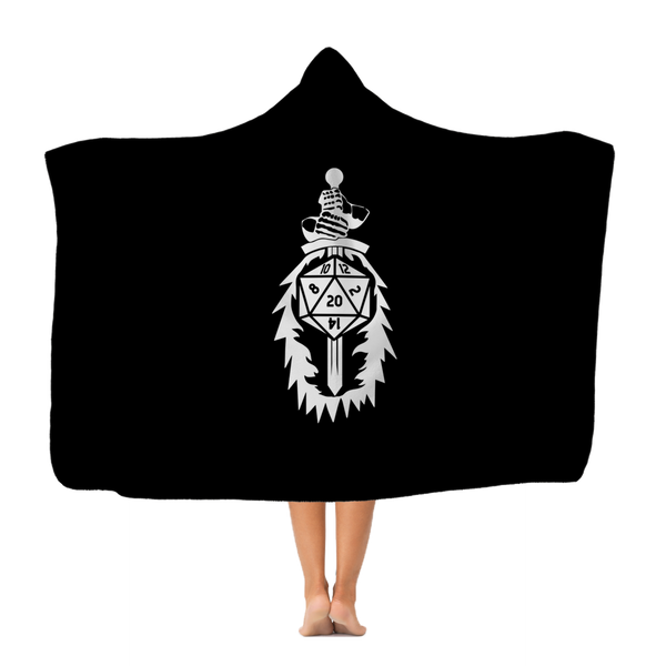 Paladin Fantasy RPG Hooded Blanket | Dungeon Master | Tabletop RPG | Tabletop Games Blanket Role Playing Game Hooded Blanket