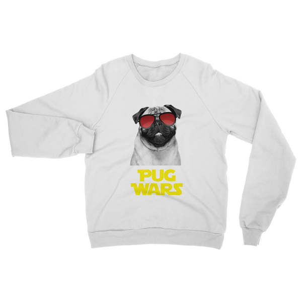 Pug Wars Return Of The Pug ﻿Classic Adult Sweatshirt