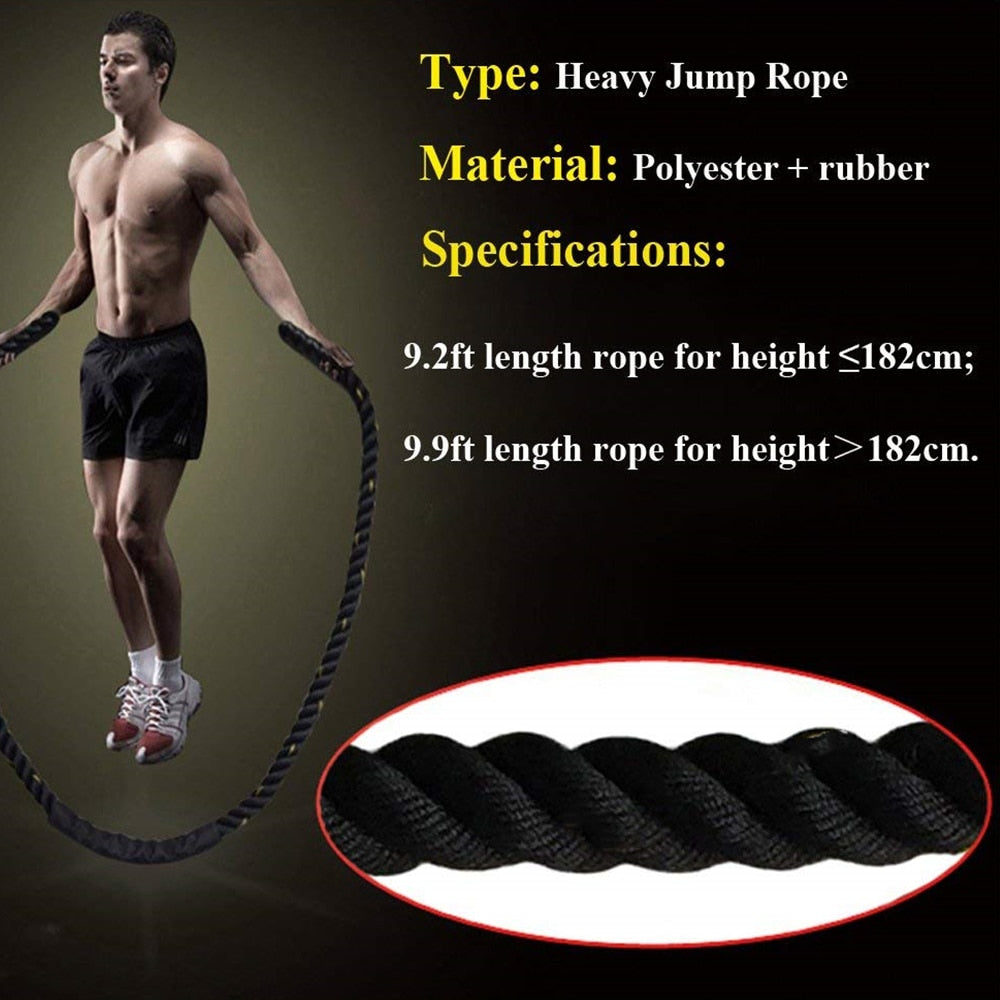 heavy rope, weighted rope, heavy jump rope, jump rope weight loss, best weighted jump rope