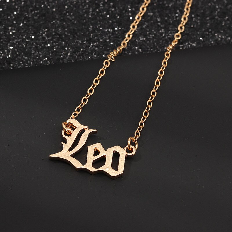 Twelve Constellation Zodiac Star Sign Necklaces