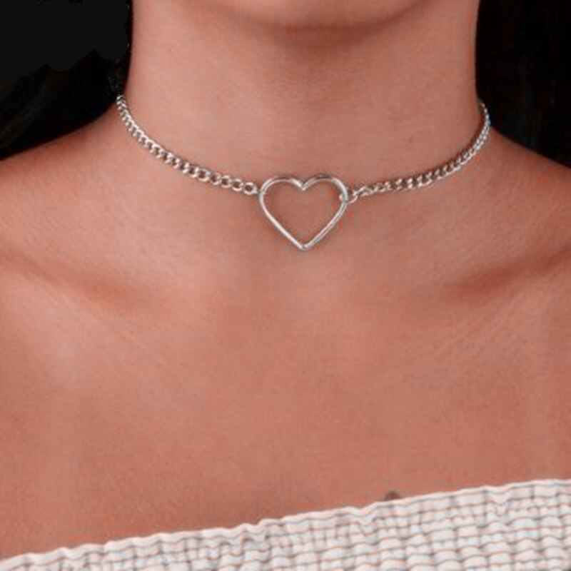 Collier Rose Gold Rose Statement Pendant Necklace Main image