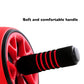 Gains™ Silent Abdominal Wheel Roller Trainer Fitness Gym Ab Roller Core Trainer