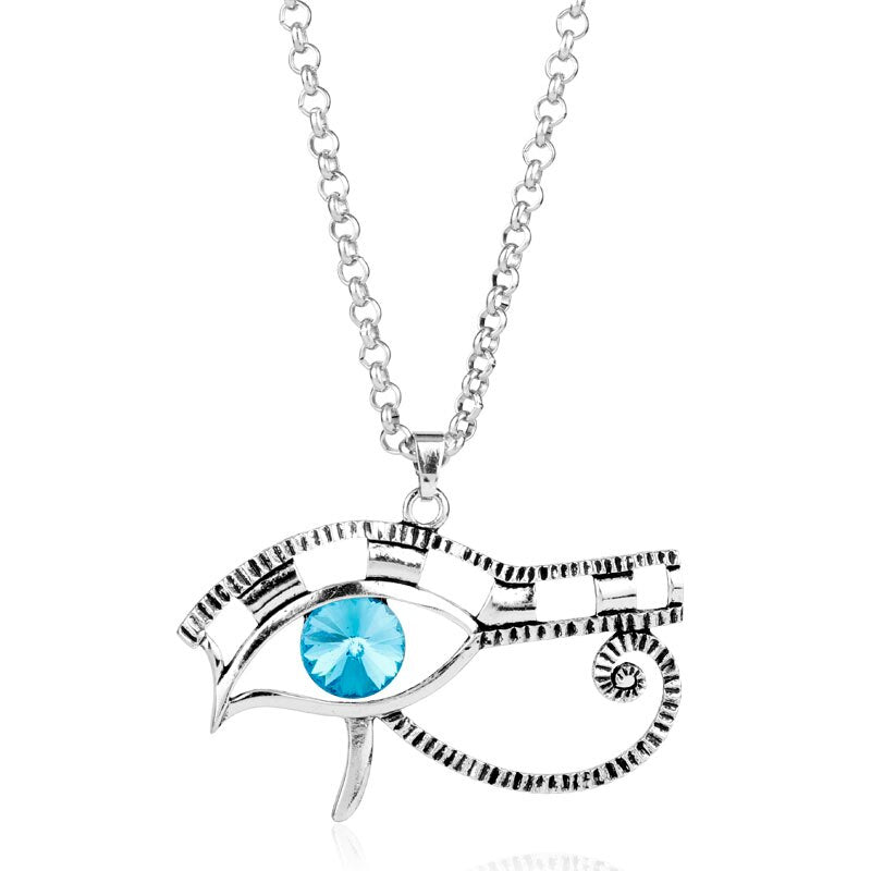 egyptian necklace, ankh necklace, nefertiti necklace, eye of horus necklace