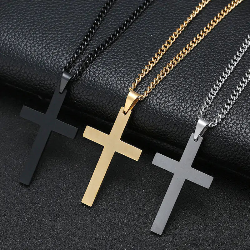 Christian Cross Necklace - Religious Jesus Cross Necklace Main image