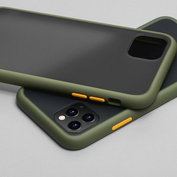 Shockproof Transparent Silicone Phone Case For iPhone
