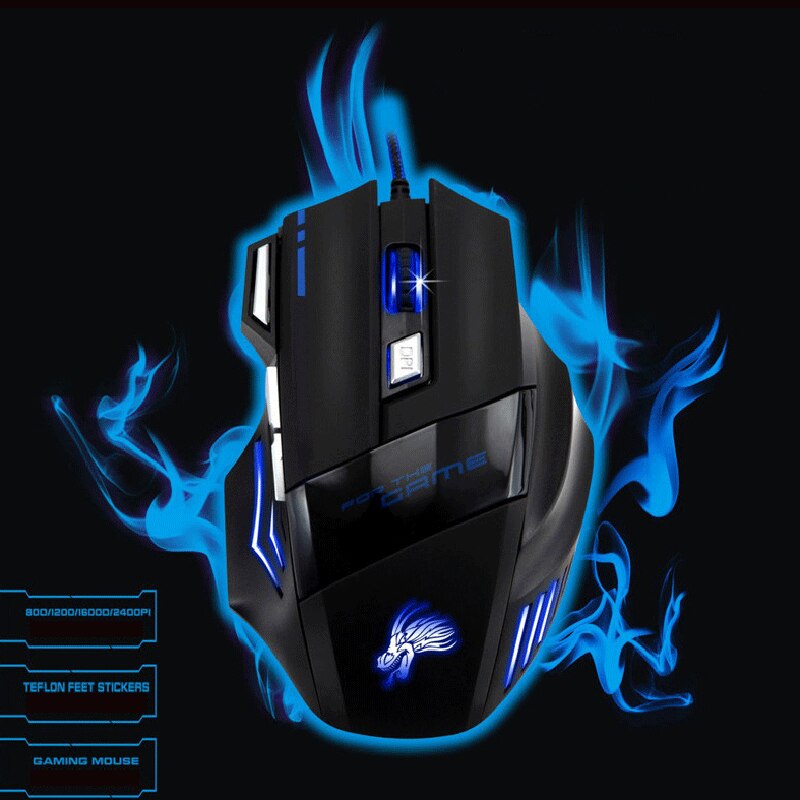 H7 Wired Gaming Mouse 7 Buttons